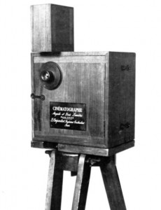 Lumier's camera, the Cinematographe, was portable and light enough for location shooting.